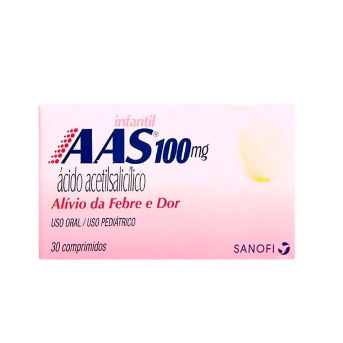 Thumbnail de AAS 100MG COSMED COM 30 COMPRIMIDOS