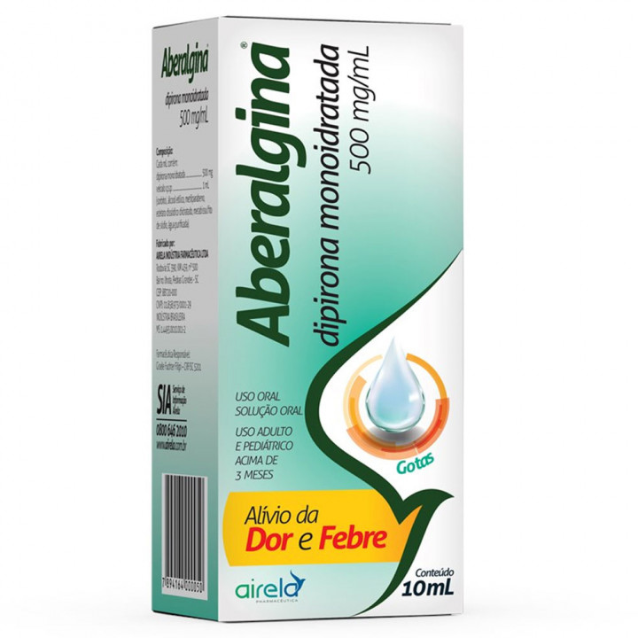 ABERALGINA GOTAS 10ML (DIPIRONA) AIRELA