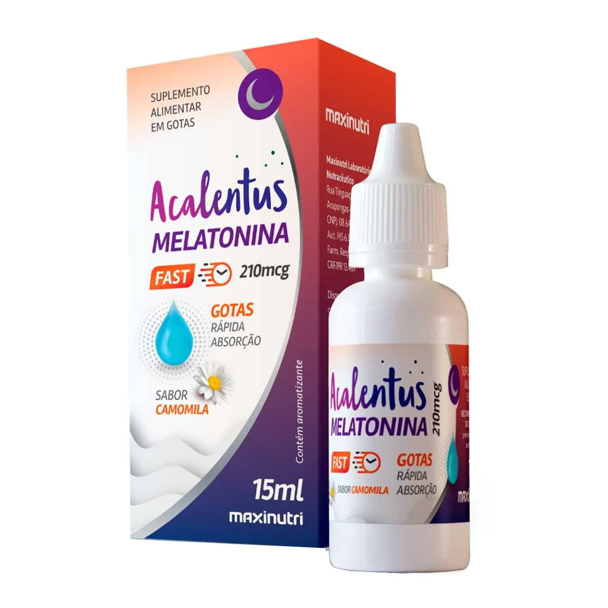 ACALENTUS FAST (MELATONINA) GOTAS 15ML 210MCG KRESS