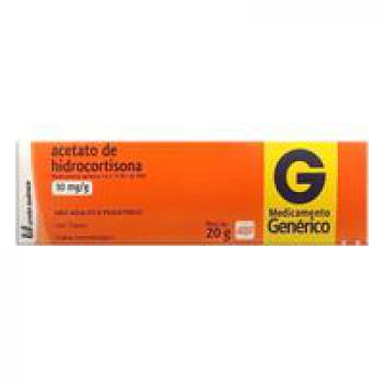 ACETATO DE HIDROCORTISONA 10MG CREME DERMATOLOGICO 20G UNIAO QUIMICA