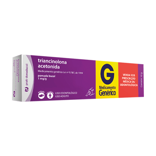 Thumbnail de ACETONIDO DE TRIANCINOLONA 1MG/G POMADA BUCAL 10G PRATI DONADUZZI