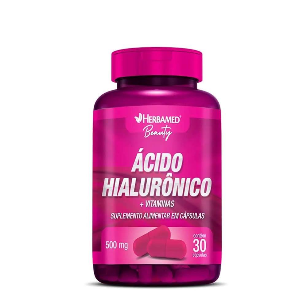 ACIDO HIALURONICO 150MG + VITAMINAS COM 30 CAPSULAS HERBAMED