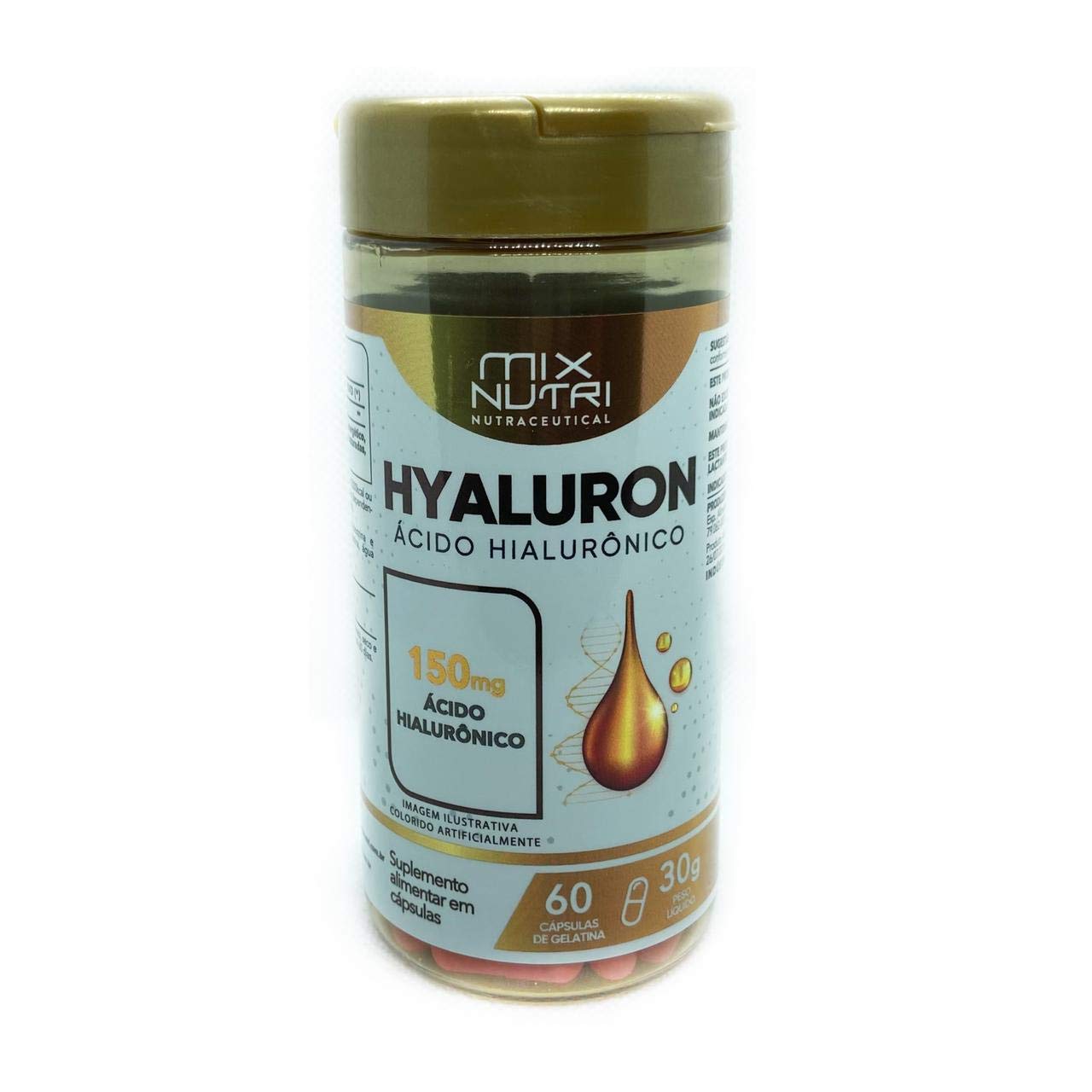 ACIDO HIALURONICO 60 CAPSULAS 30G HYALURON MIX NUTRI