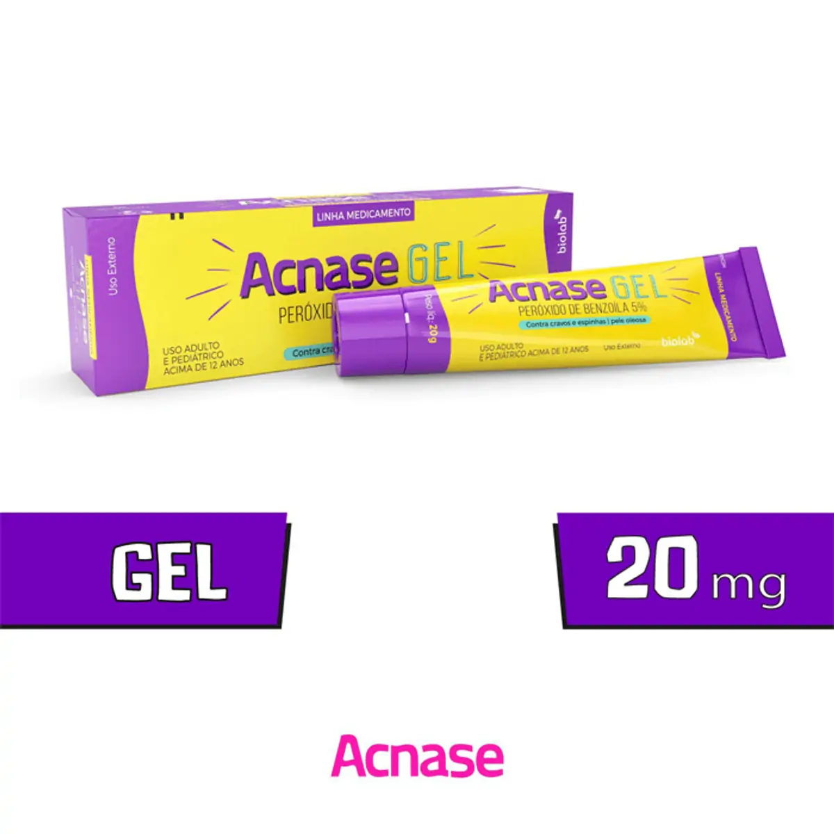 ACNASE GEL 20G BIOLAB
