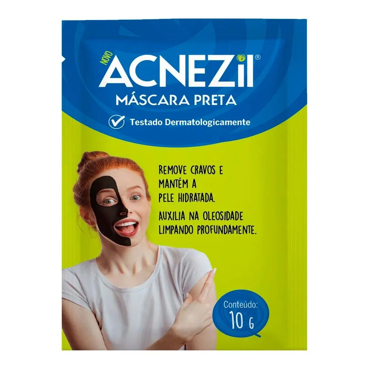ACNEZIL MASCARA FACIAL PARA CRAVOS 8G CIMED