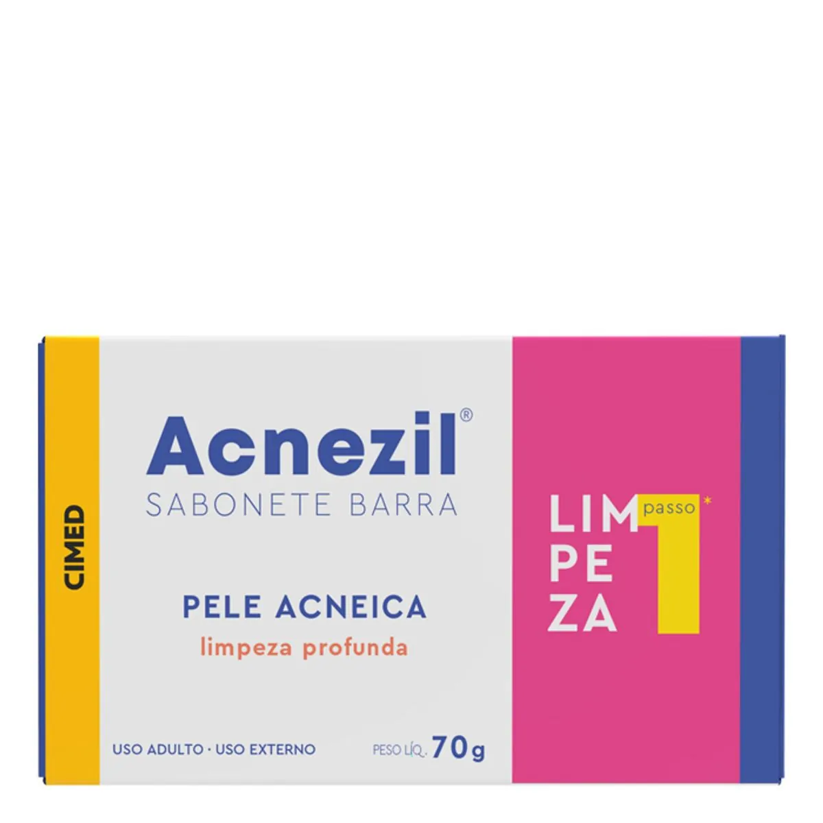 ACNEZIL SABONETE EM BARRA PELE ACNEICA 70G CIMED