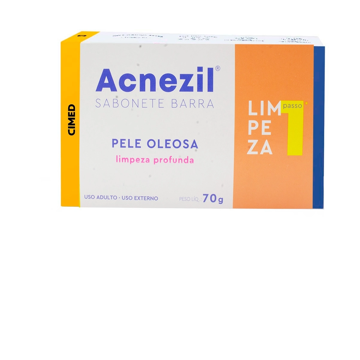 ACNEZIL SABONETE EM BARRA PELE OLEOSA 70G CIMED