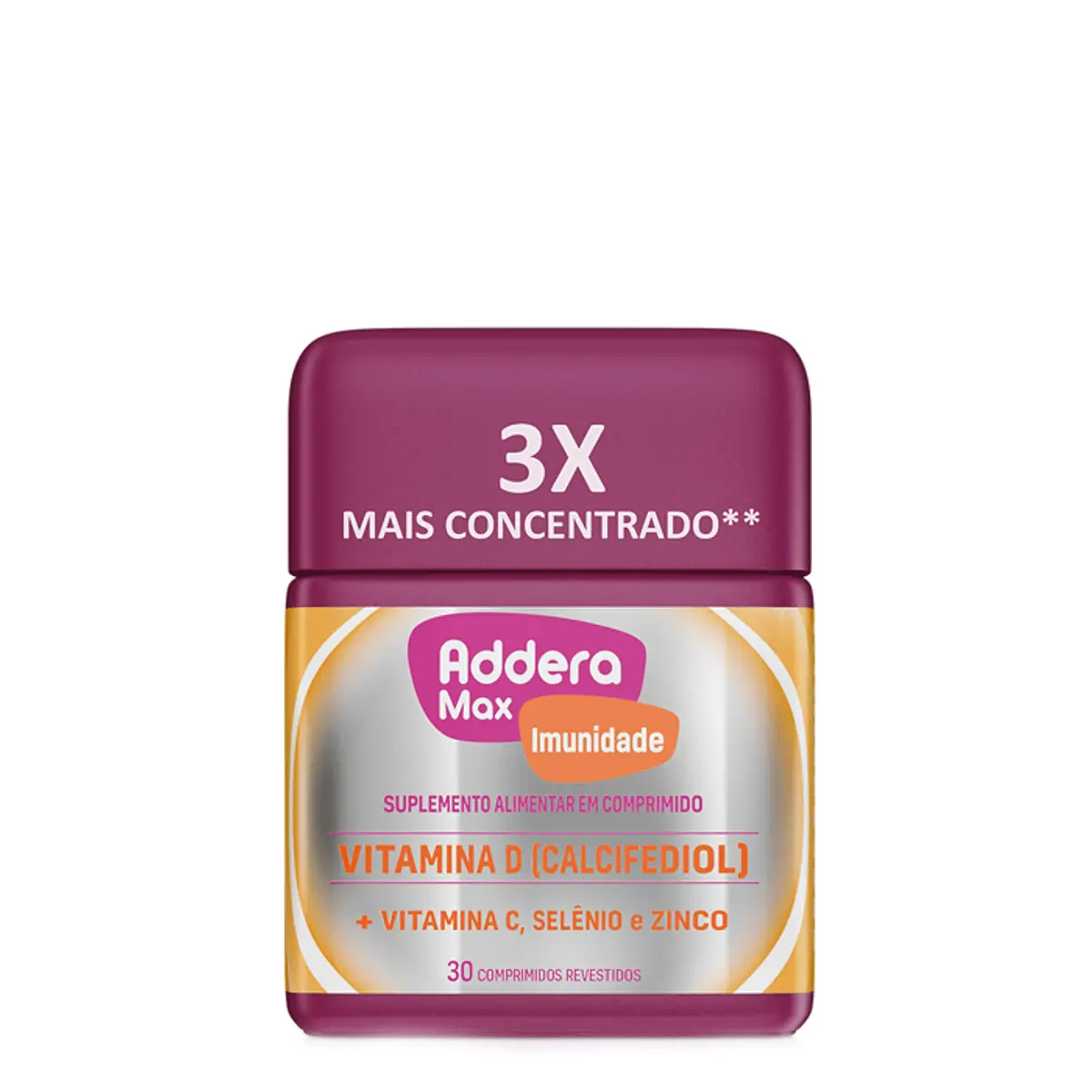 Thumbnail de ADDERA+IMUNIDADE MAX COM 30 COMPRIMIDOS MANTECORP