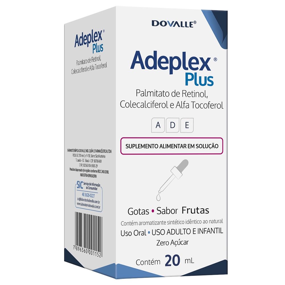 ADEPLEX PLUS GOTAS 20ML DOVALLE