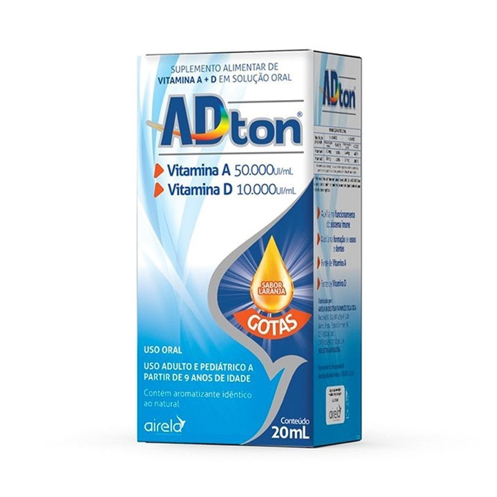 ADTON GOTAS SOLUCAO ORAL 20ML AIRELA