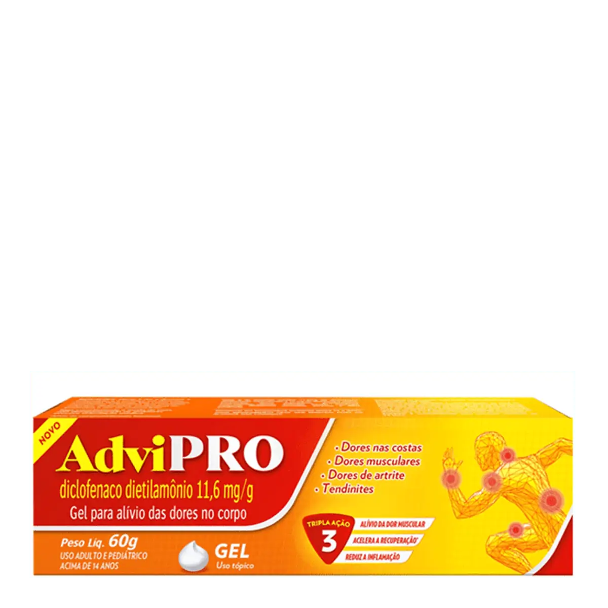 Thumbnail de ADVIPRO EMULGEL 11,6MG/G 60G HALEON