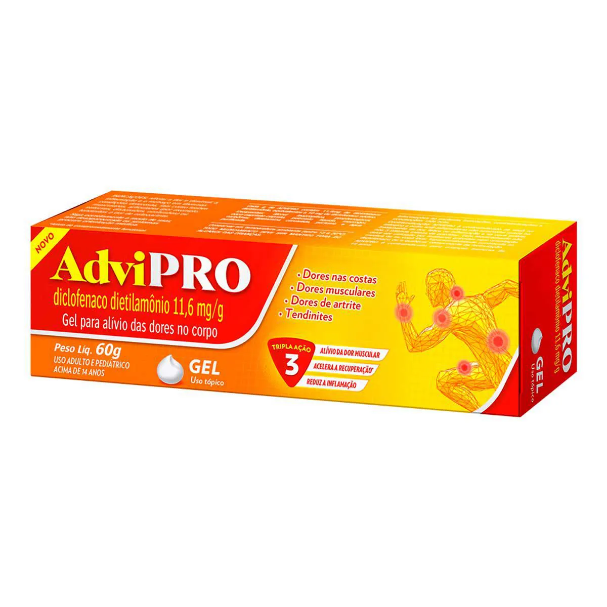 ADVIPRO EMULGEL 11,6MG/G 60G HALEON