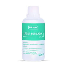 AGUA BORICADA 30MG/ML FARMAX