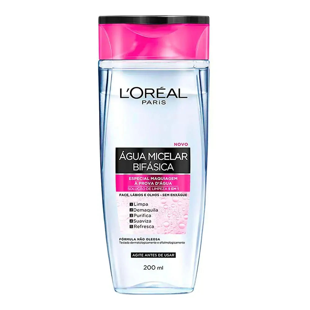 AGUA MICELAR BIFASICA LOREAL DERMO EXPERTISE 200ML