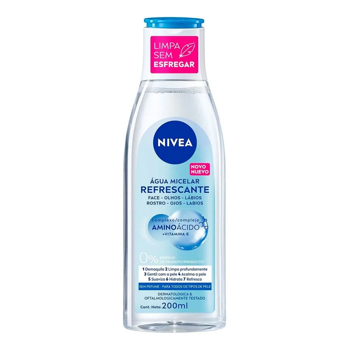 AGUA MICELAR NIVEA 7 EM 1 200ML