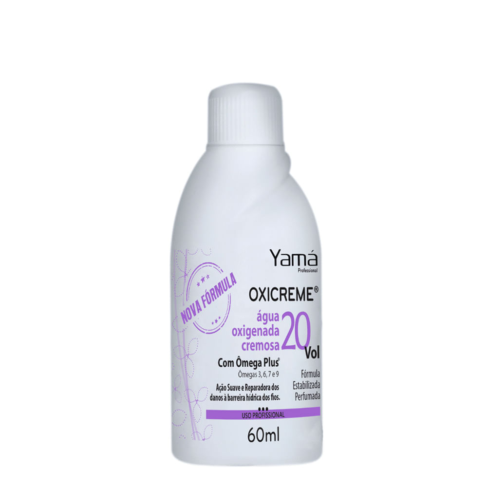 AGUA OXIGENADA DESCOLORANTE YAMA 20 VOLUMES 60ML