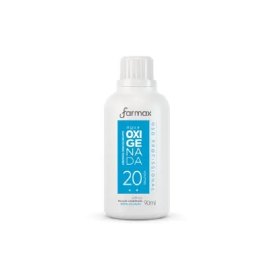 AGUA OXIGENADA FARMAX DESCOLORANTE 20 VOLUMES 90ML