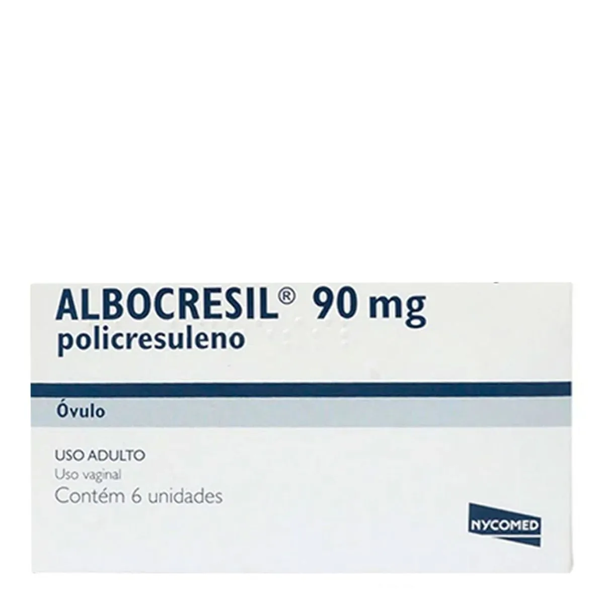 ALBOCRESIL OVULOS 90MG COM 6 UNIDADES COSMED