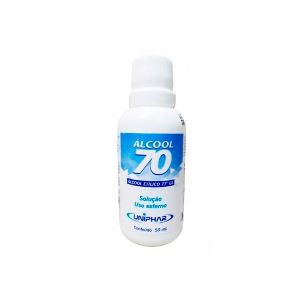 ALCOOL 70% 50ML UNIPHAR
