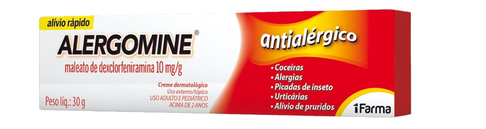 ALERGOMINE 10MG/G CREME 30G CIMED