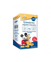 ALGODAO HIDROFILO MICKEY 25G SANFARMA