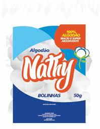 ALGODAO NATHY BOLINHAS 50G