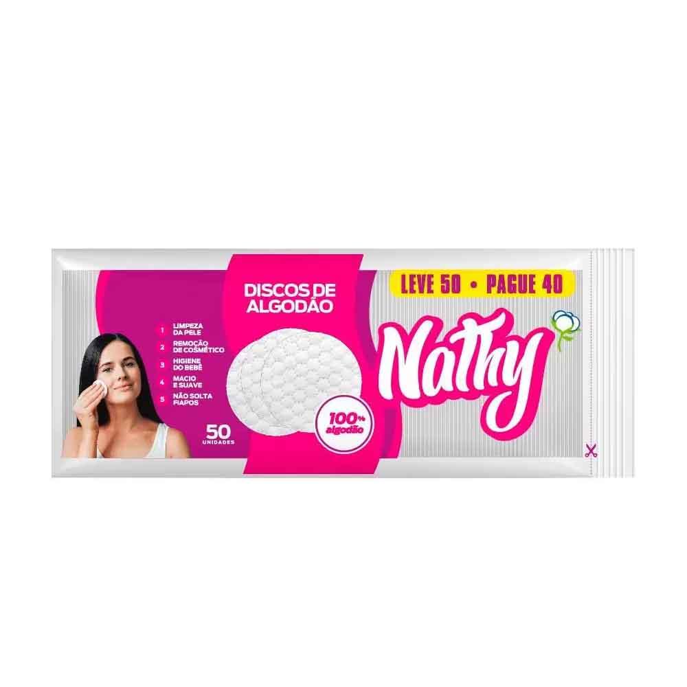 ALGODAO NATHY DISCO 50 UNIDADES
