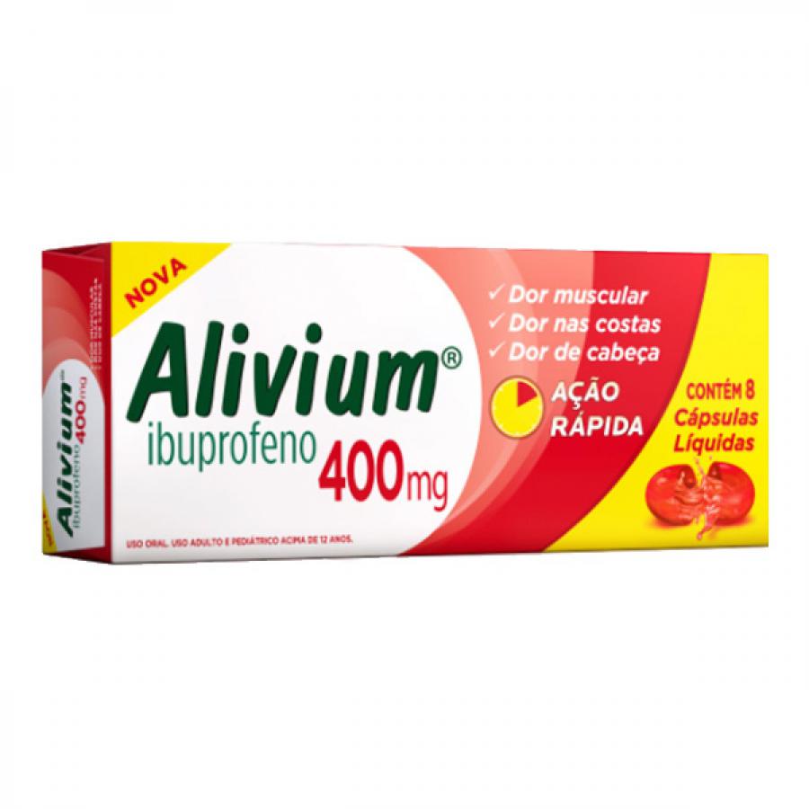 Thumbnail de ALIVIUM 400MG COM 8 CAPSULAS MANTECORP