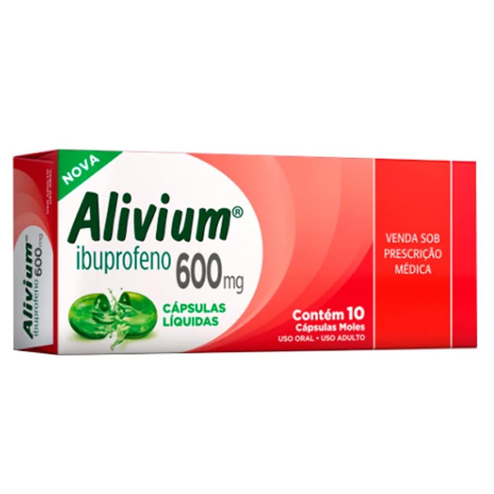 Thumbnail de ALIVIUM 600MG COM 10 CAPSULAS MANTECORP
