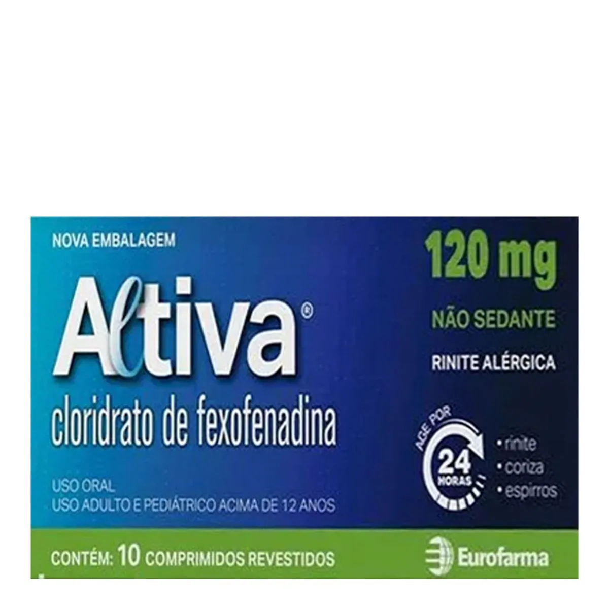 ALTIVA 120MG COM 10 COMPRIMIDOS EUROFARMA
