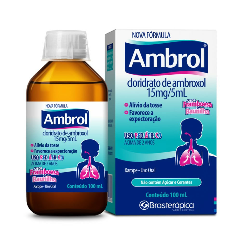 Thumbnail de AMBROL PEDIATRICO 15MG/5ML XAROPE 100ML BRASTERAPICA
