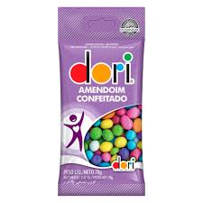 AMENDOIM COLORIDO DORI 70G