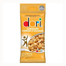 AMENDOIM TORRADO E SALGADO SEM PELE 70G DORI