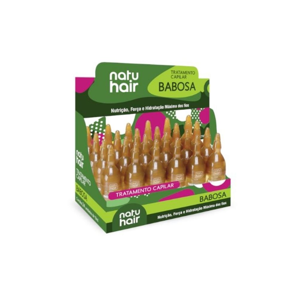 AMPOLA CAPILAR NATUHAIR BABOSA 10ML