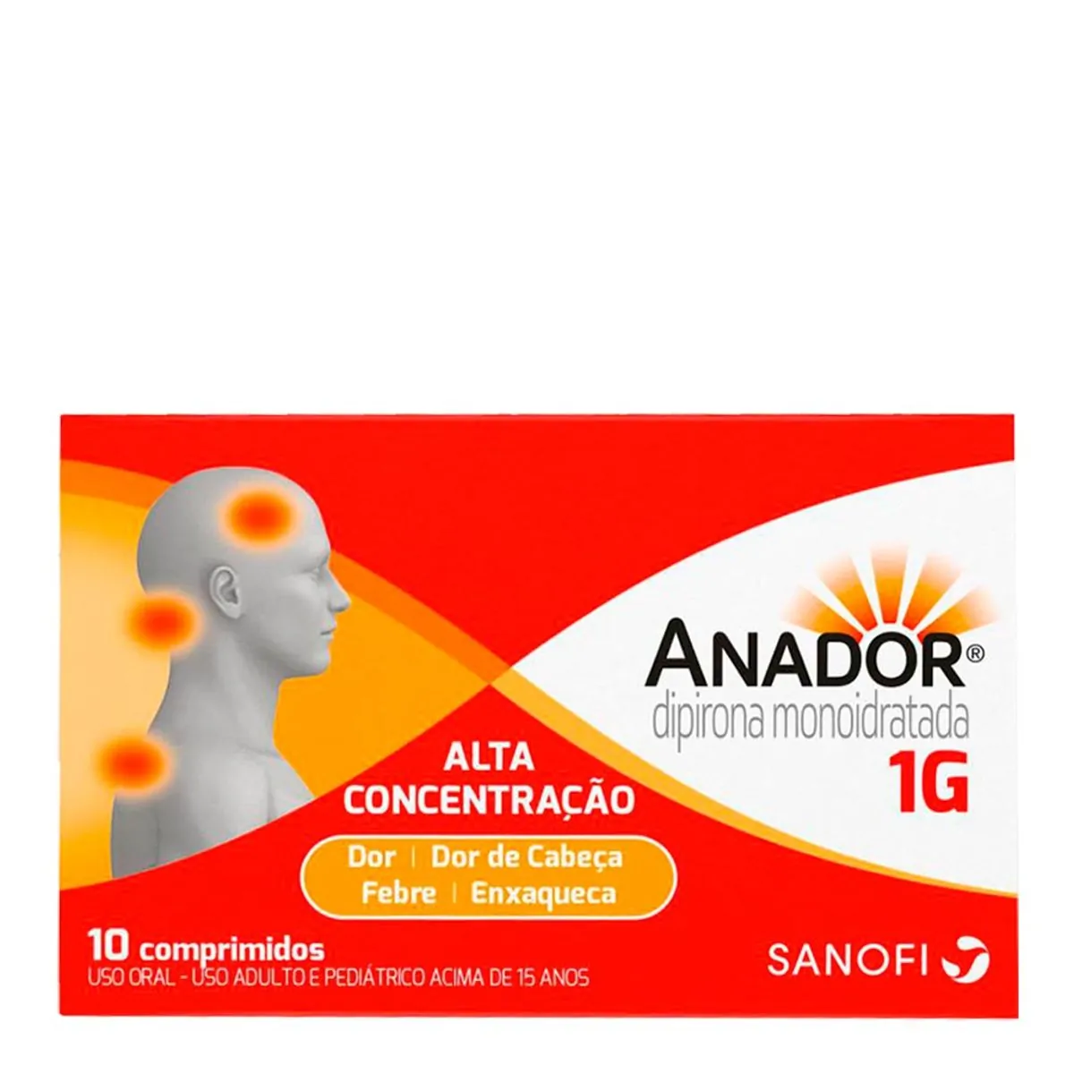 Thumbnail de ANADOR 1G COM 10 COMPRIMIDOS SANOFI