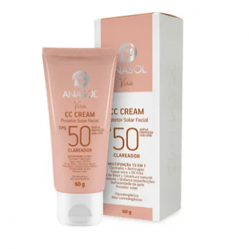 ANASOL CC CREAM FACIAL FPS 50 MEDIO 60G