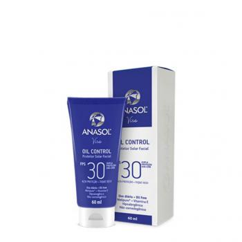 ANASOL PROTETOR SOLAR FACIAL OIL CONTROL FPS 30 60ML