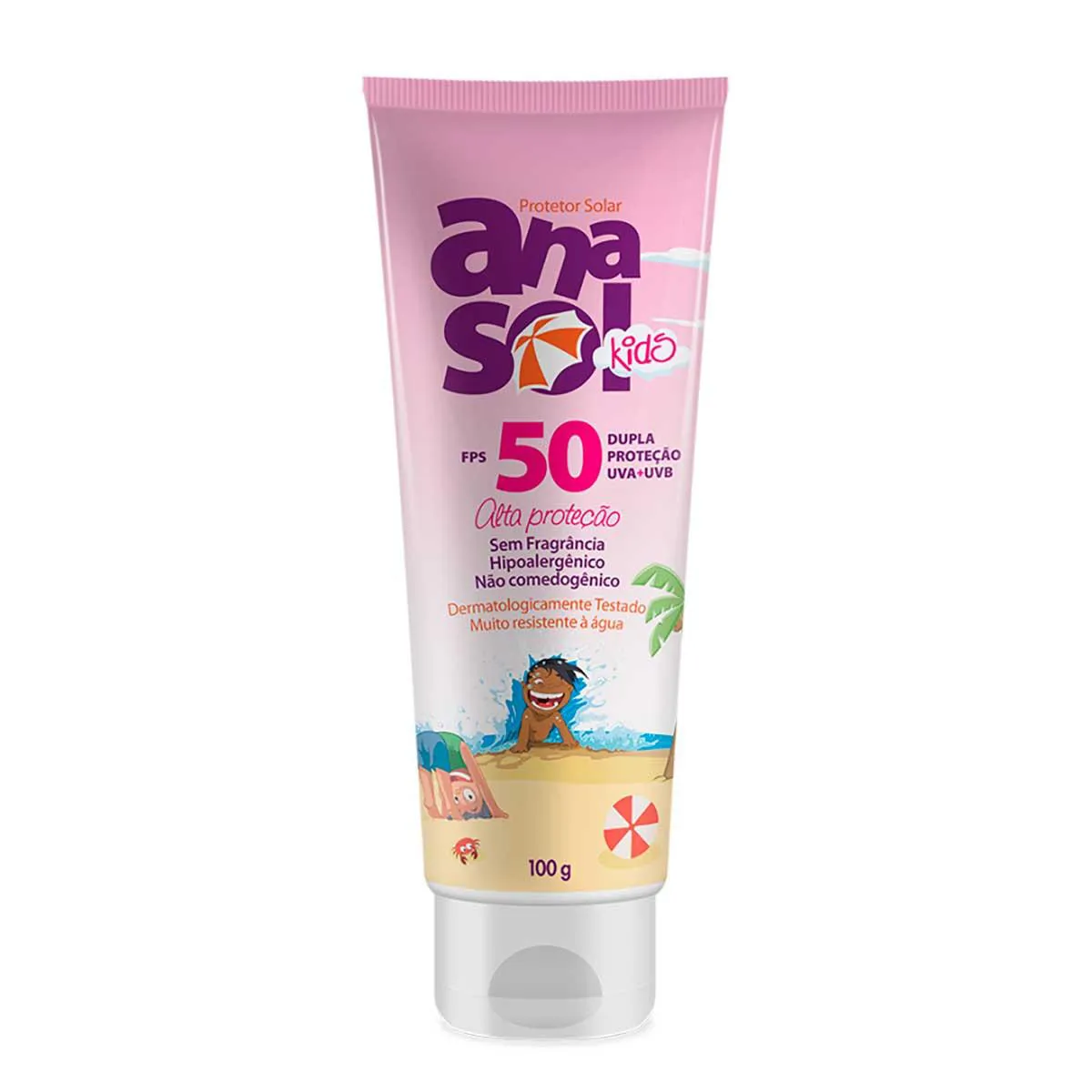 ANASOL PROTETOR SOLAR KIDS FPS 50 100G