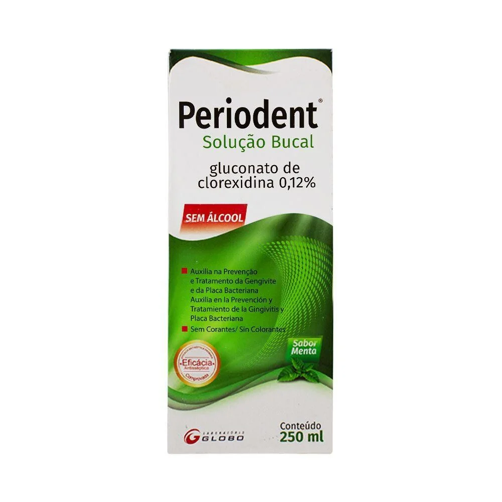 ANTISSEPTICO BUCAL PERIODENTAL ZERO ALCOOL 250ML KESS