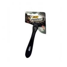 APARELHO DE BARBEAR BIC COMFORT 3 BLACK NIGHT COM 2 UNIDADES