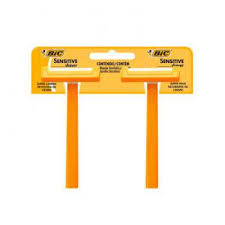 APARELHO DE BARBEAR BIC SENSITIVE AMARELO