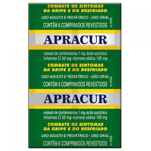 APRACUR 1MG+100MG+50MG COM 150 COMPRIMIDOS COSMED