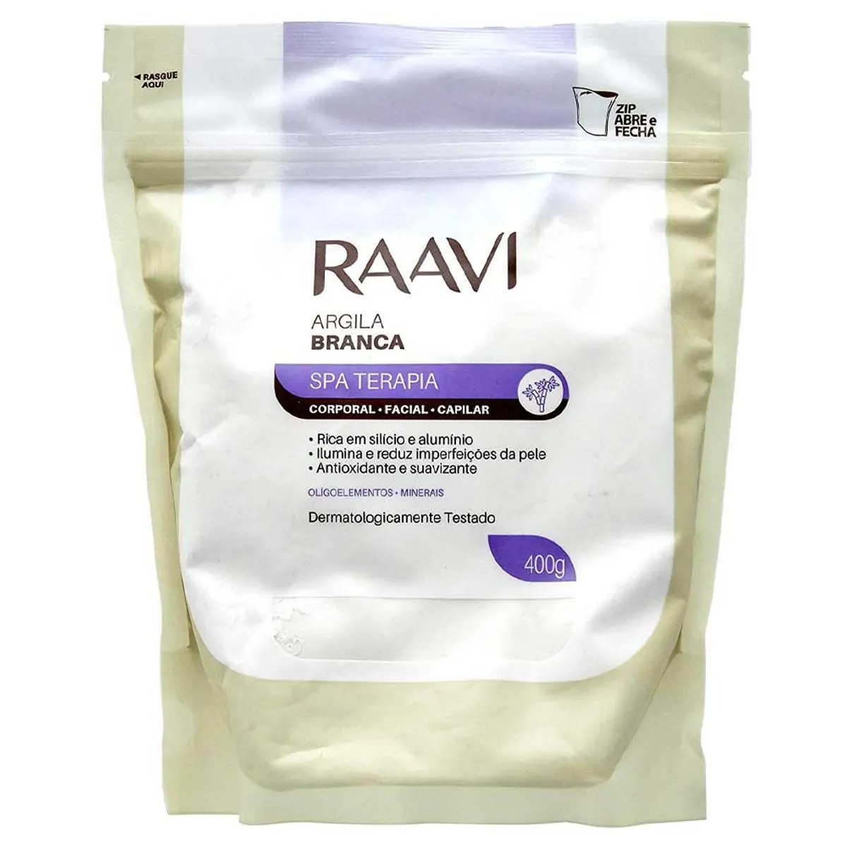 ARGILA BRANCA RAAVI 400G