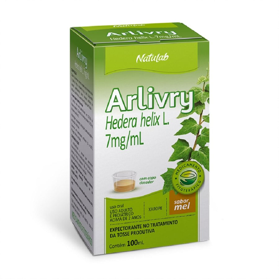 ARLIVRY 7MG/ML XAROPE 100ML SABOR MEL NATULAB