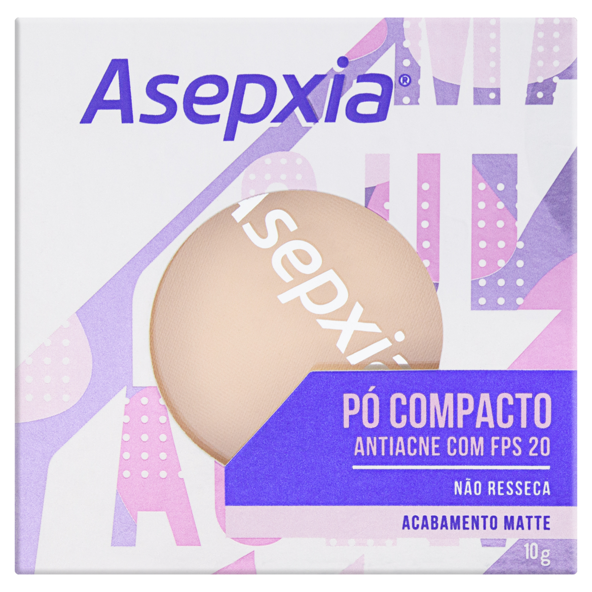 ASEPXIA PO COMPACTO MARFIM 10G GENOMA