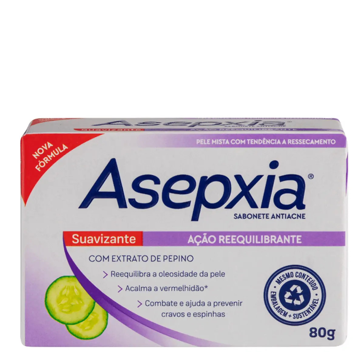 ASEPXIA SABONETE ADSTRINGENTE CREMOSO 80G GENOMA