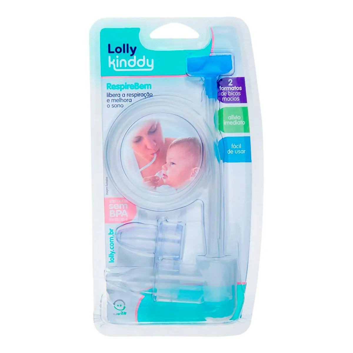 ASPIRADOR NASAL RESPIREBEM LOLLY
