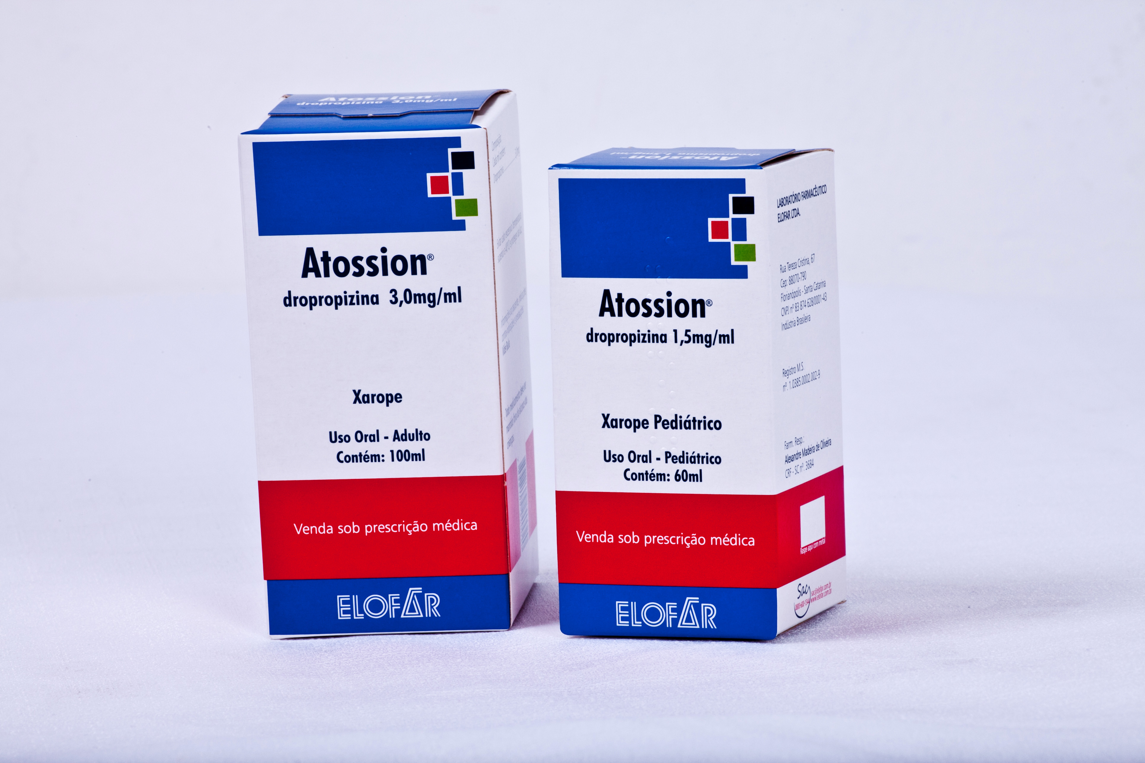 ATOSSION 3MG XAROPE 100ML ELOFAR