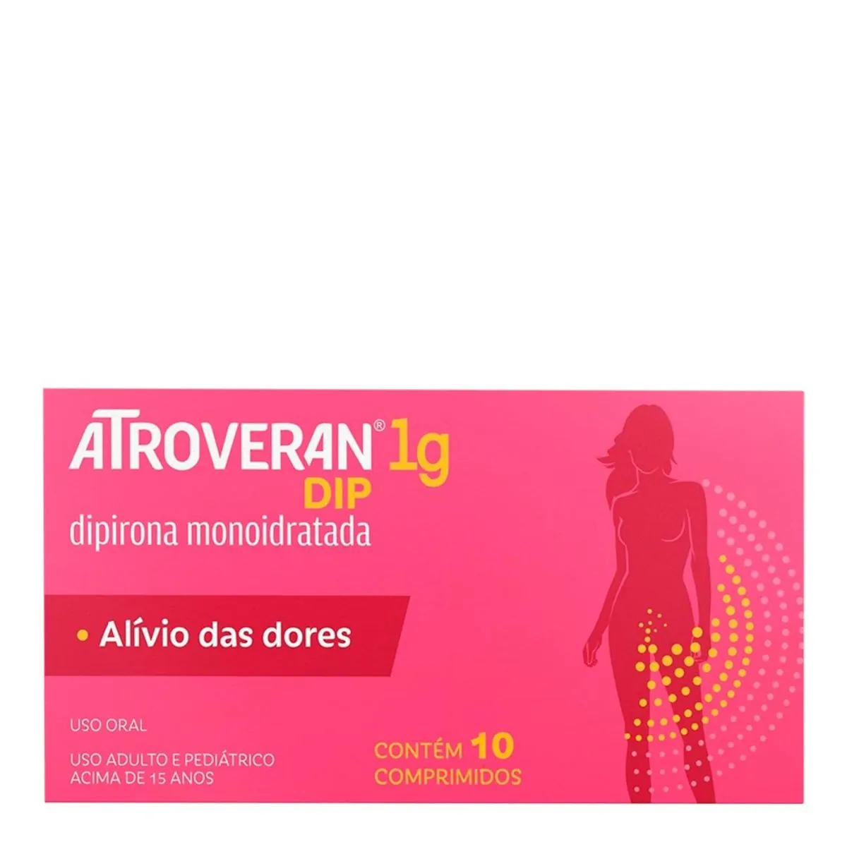 Thumbnail de ATROVERAN DIP 1G COM 10 COMPRIMIDOS COSMED