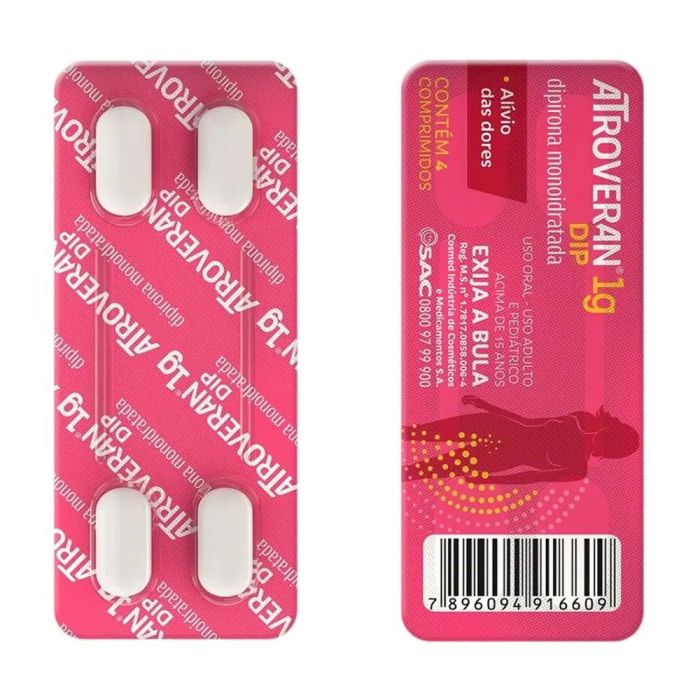 ATROVERAN DIP 1G COM 200 COMPRIMIDOS COSMED